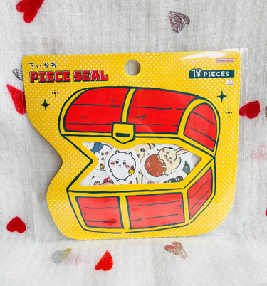 Chiikawa Seal Stickers 18 Pieces Yellow Chiikawa